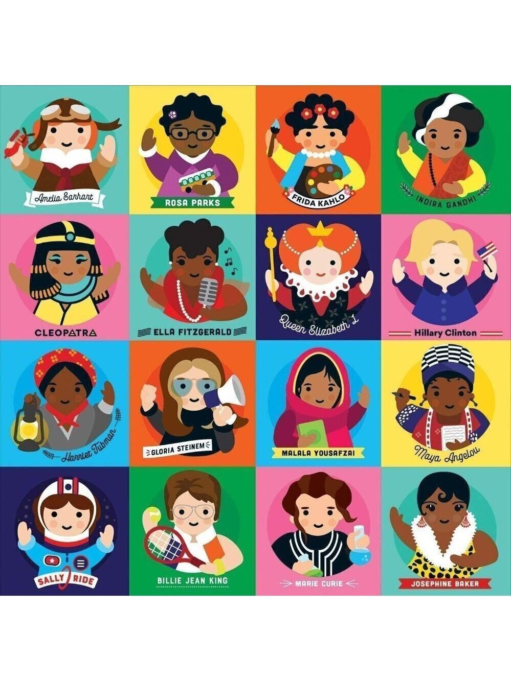 MudPuppy Little 500 Piece Family Puzzle , Feminists